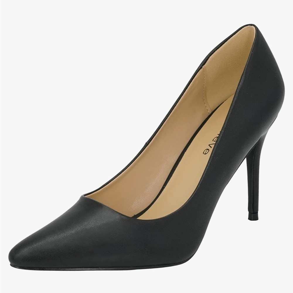 Black Comfort Stiletto